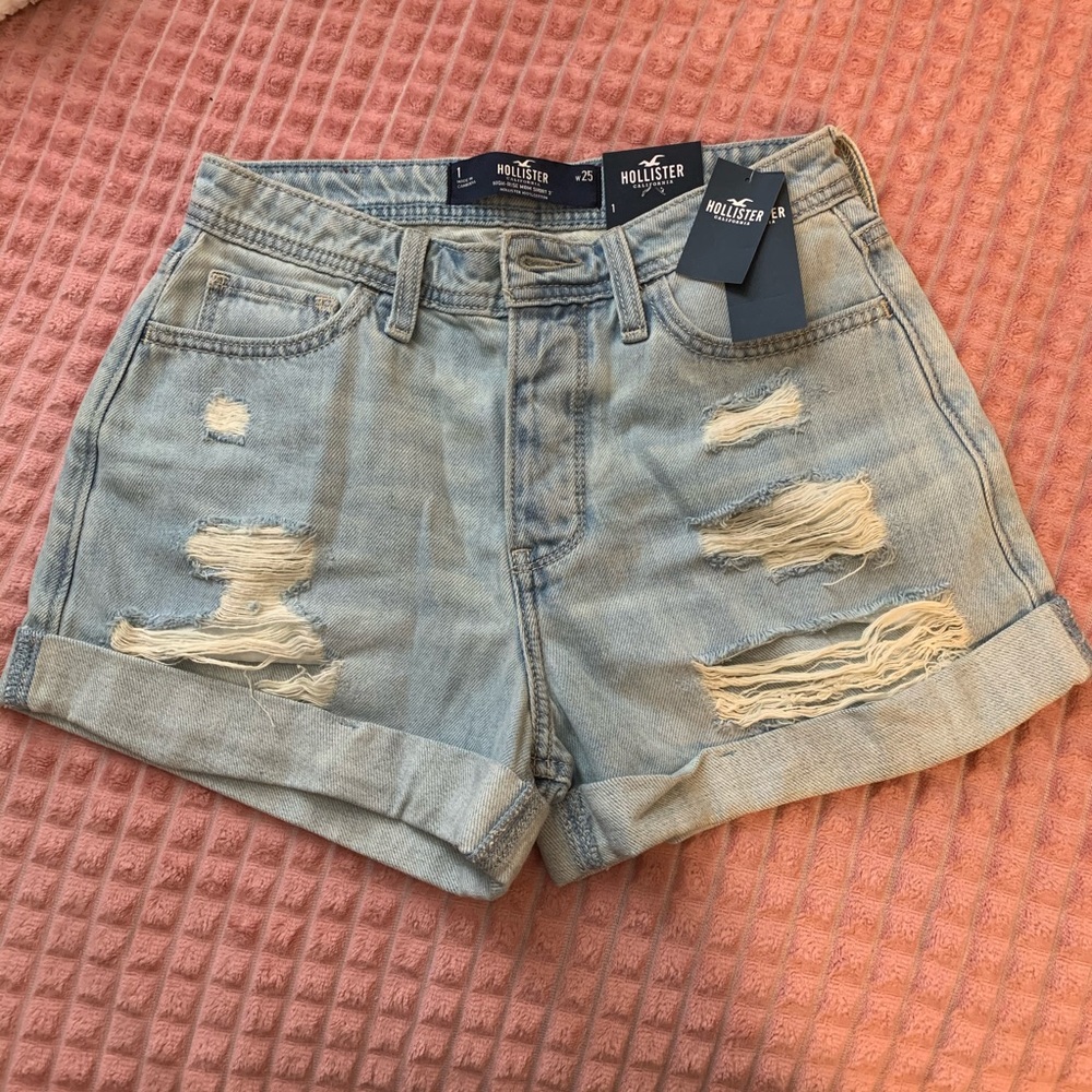 High-rise Mom Shorts